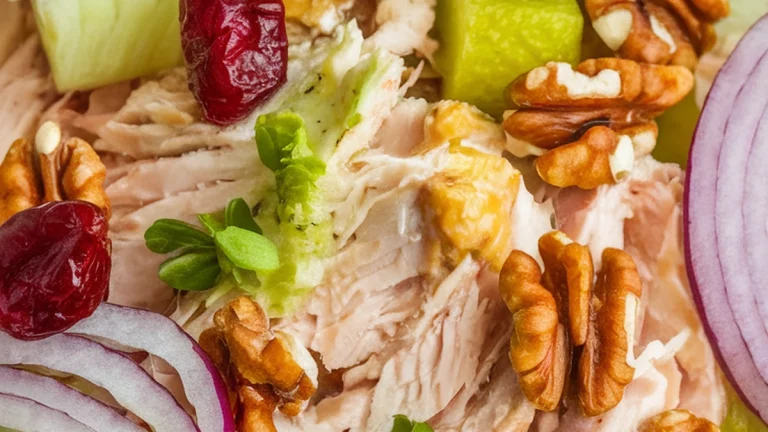 Light and Healthy Chicken Salad - Featured