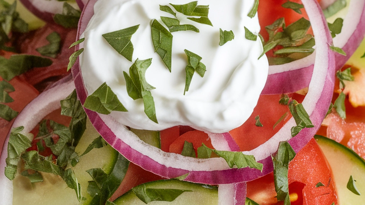 Mediterranean Cucumber Salad - Featured