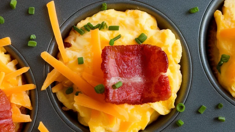 Muffin Tin Hash Brown and Scrambled Egg Cups - Featured