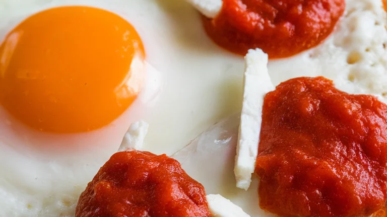 Pizza Fried Egg on a Tortilla - Featured