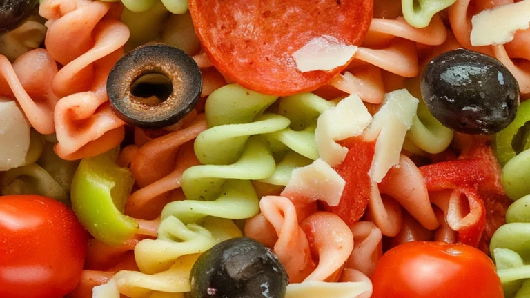 Pizza Pasta Salad - Featured