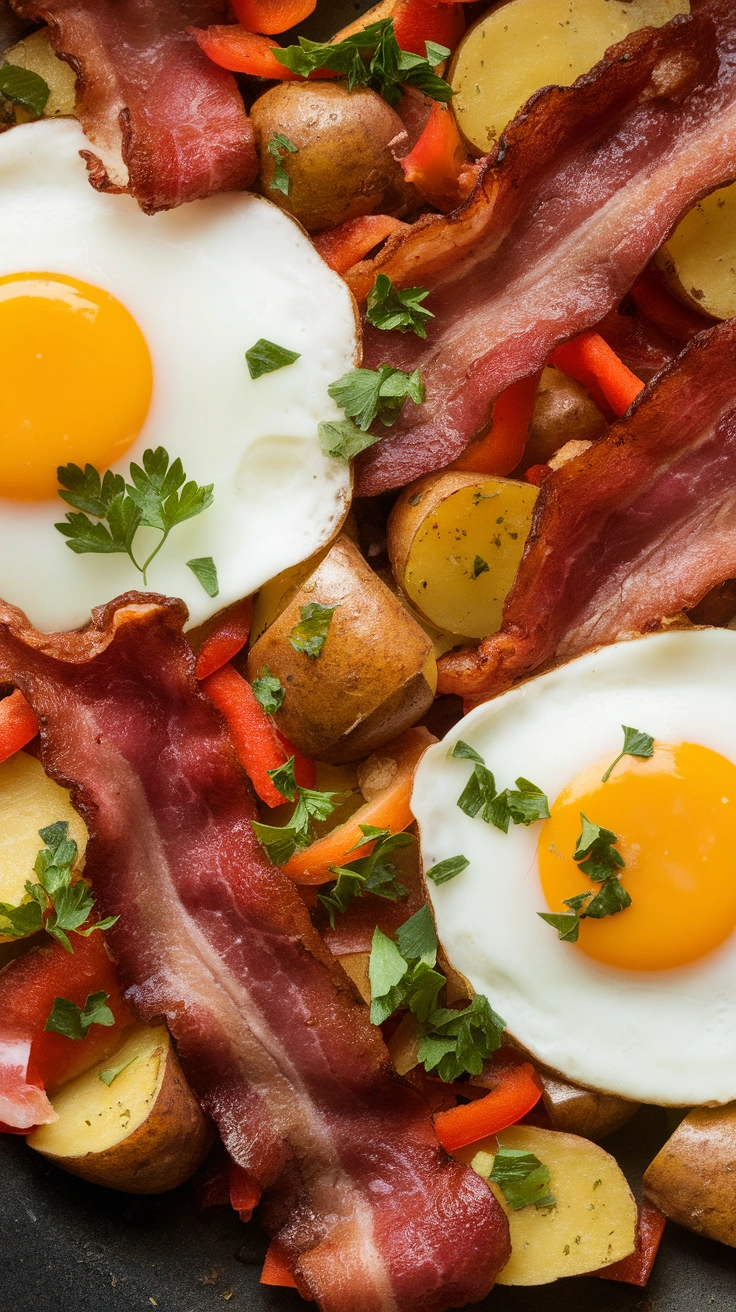 Potato and Egg Breakfast Hash