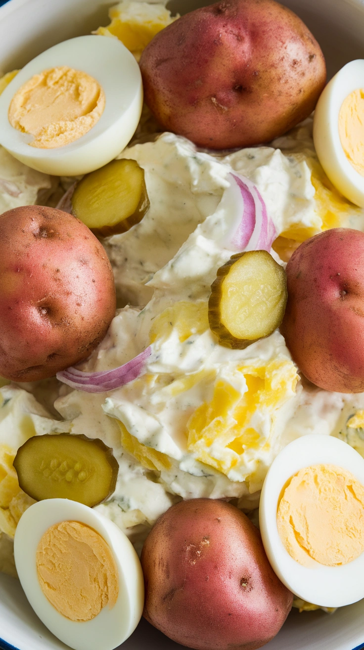 Traditional Homestyle Potato Salad