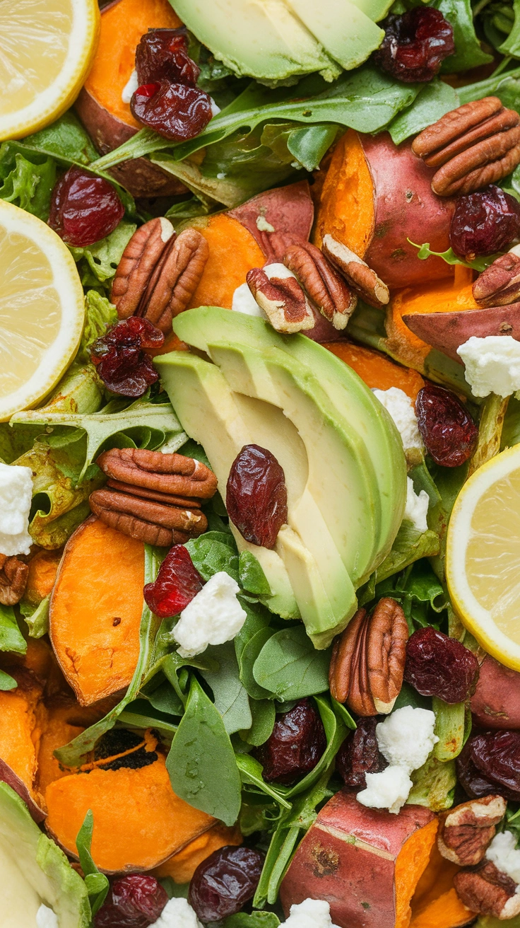 Roasted Sweet Potato Salad with Herbs