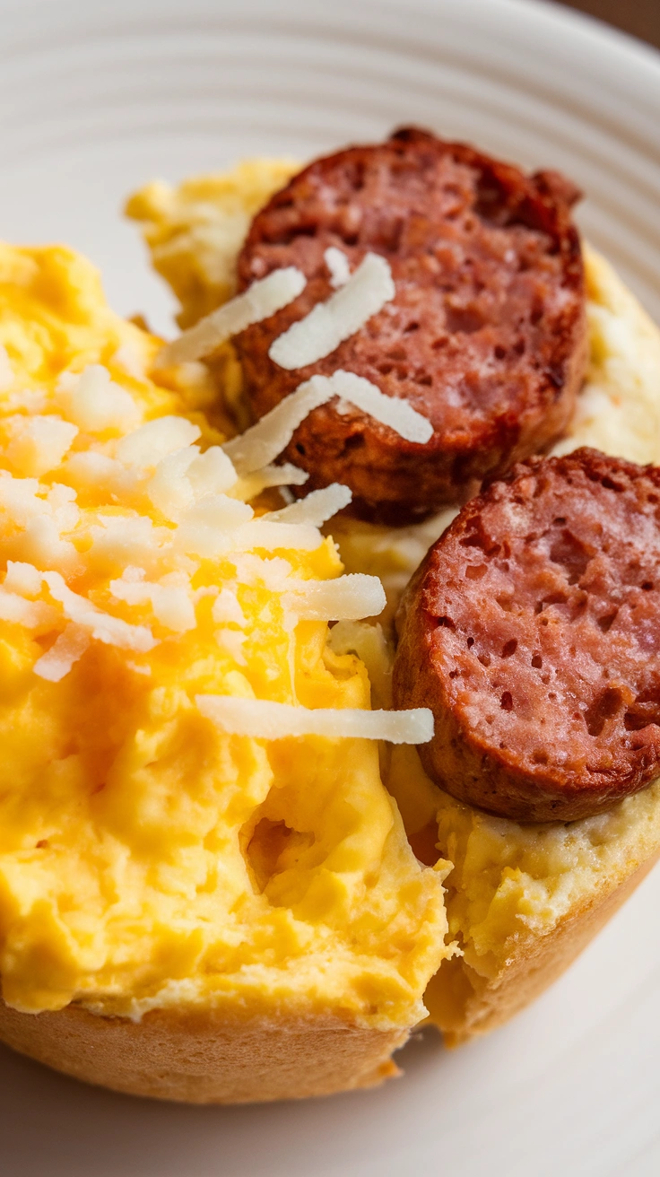 Turkey Sausage Egg Muffins