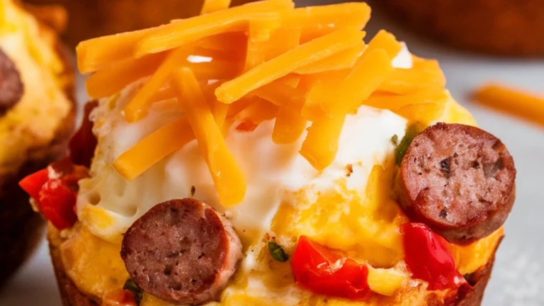 Sausage Egg Muffins - Featured
