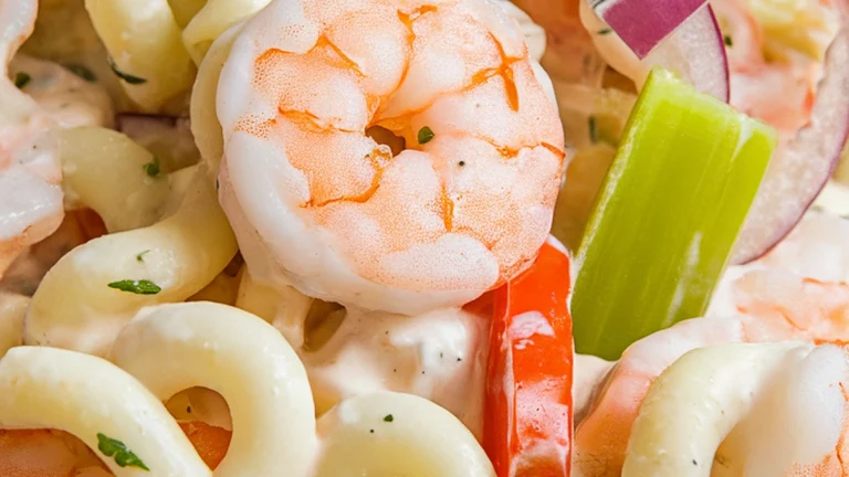 Shrimp Pasta Salad - Featured