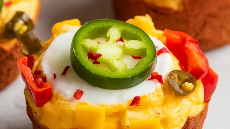 Spicy Egg Muffins - Featured