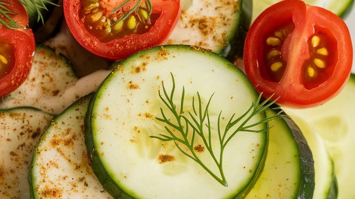 Tajin Cucumber Salad - Featured