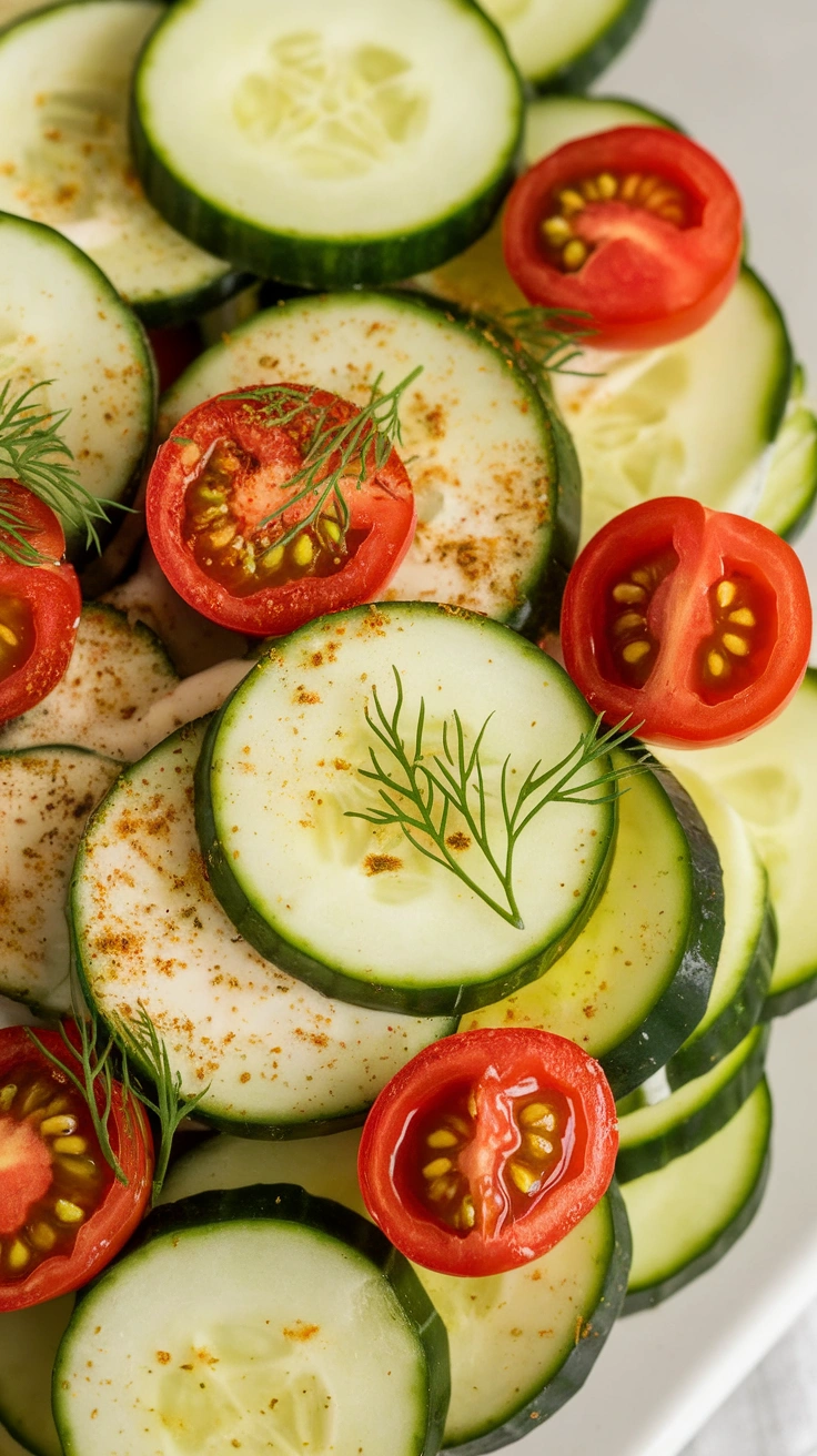 Chili Lime Tajin Cucumber Salad