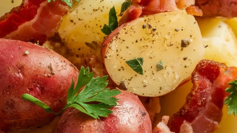 Warm German Potato Salad - Featured