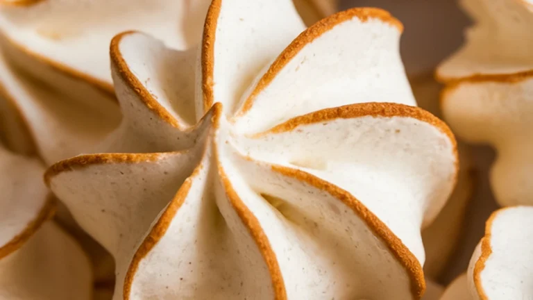 Almond Meringue - Featured