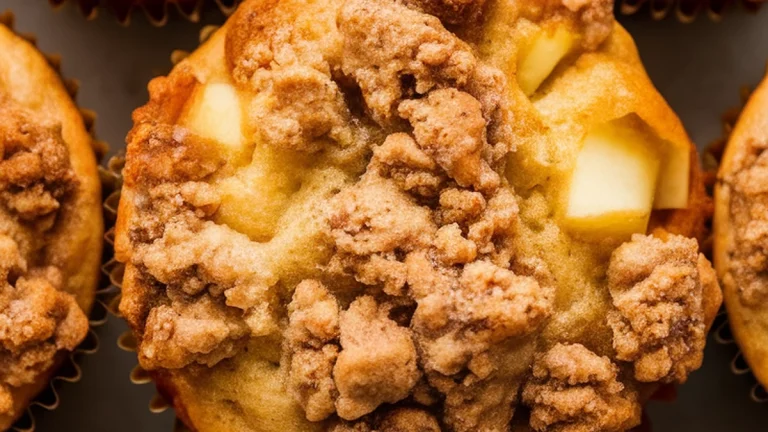 Apple Cinnamon Streusel Muffins - Featured