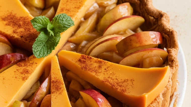 Apple Pie with Cheddar Cheese Crust - Featured