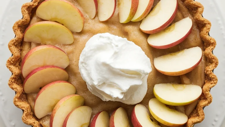 Apple Pie with Graham Cracker Crust - Featured