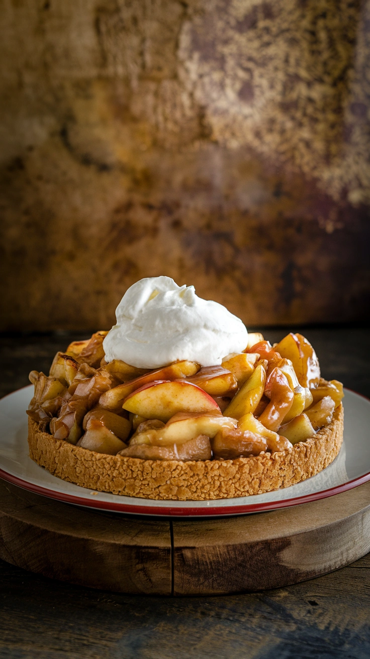 Apple Pie with Graham Cracker Crust