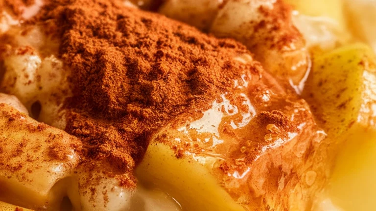 Apple Tapioca with Brown Sugar and Cinnamon - Featured