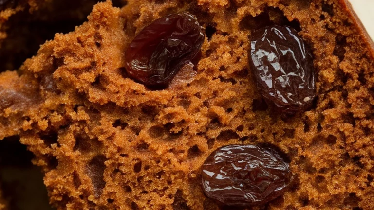 Applesauce Raisin Spice Cake - Featured