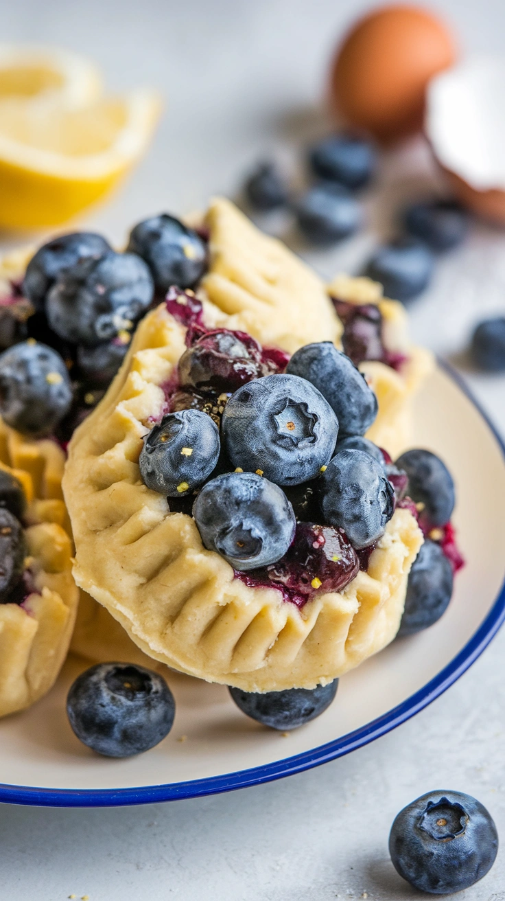 Mini Blueberry Hand Pies
