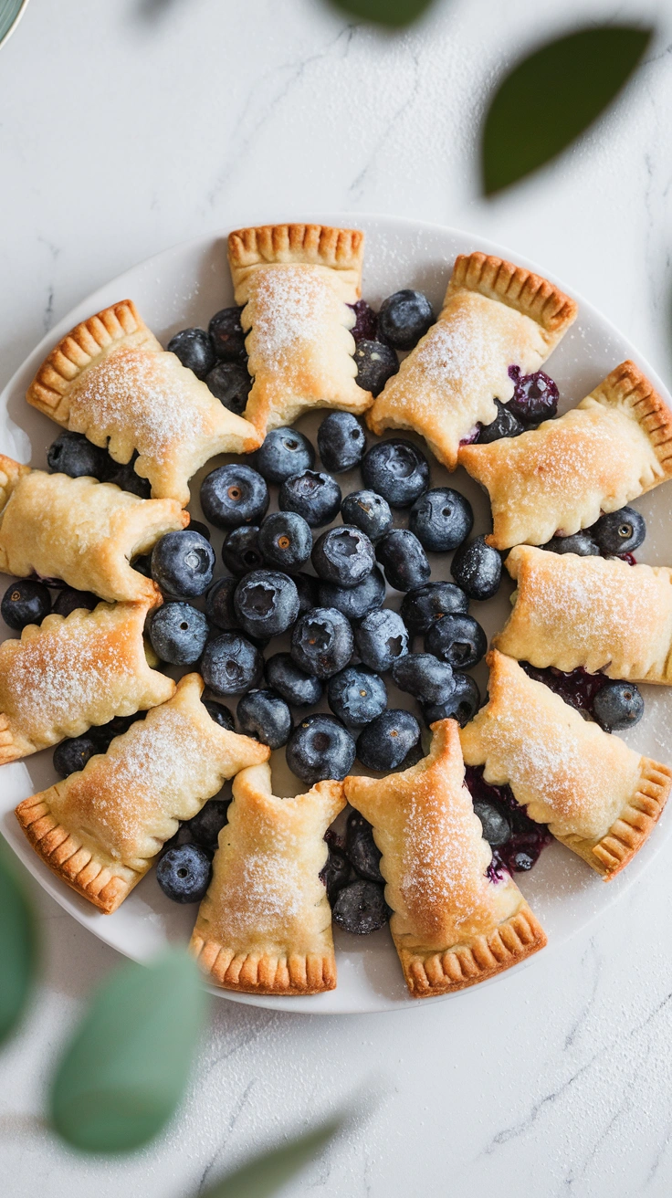Mini Blueberry Hand Pies
