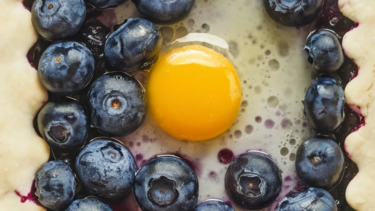Blueberry Slab Pie - Featured