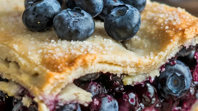 Blueberry Slab Pie - Featured