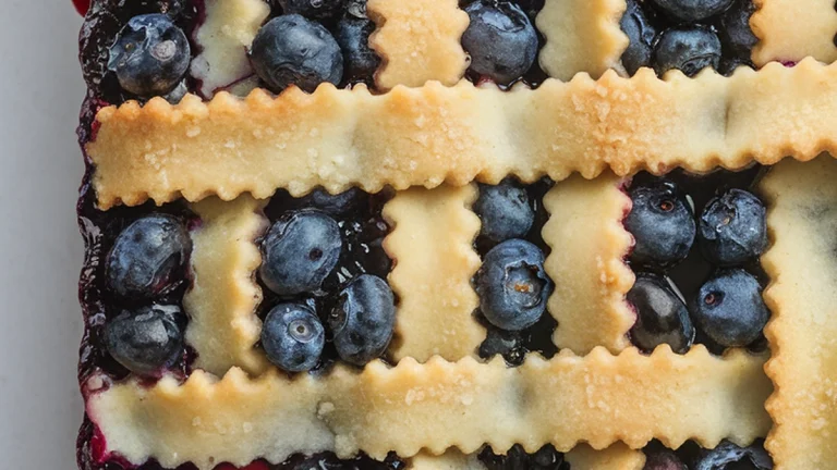 Blueberry Slab Pie - Featured