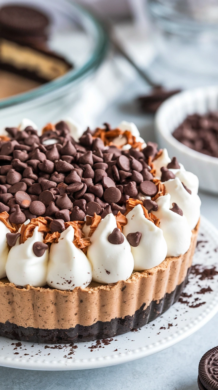 Frozen Butterfinger Ice Cream Pie