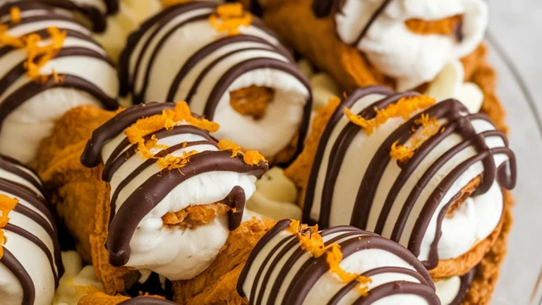 Cannoli Pie - No Bake Recipe with Creamy Ricotta Filling - Featured