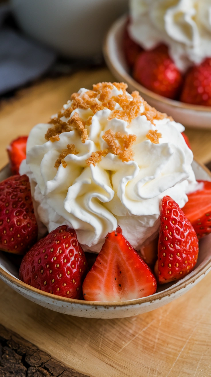 Homemade Vanilla Chantilly Cream