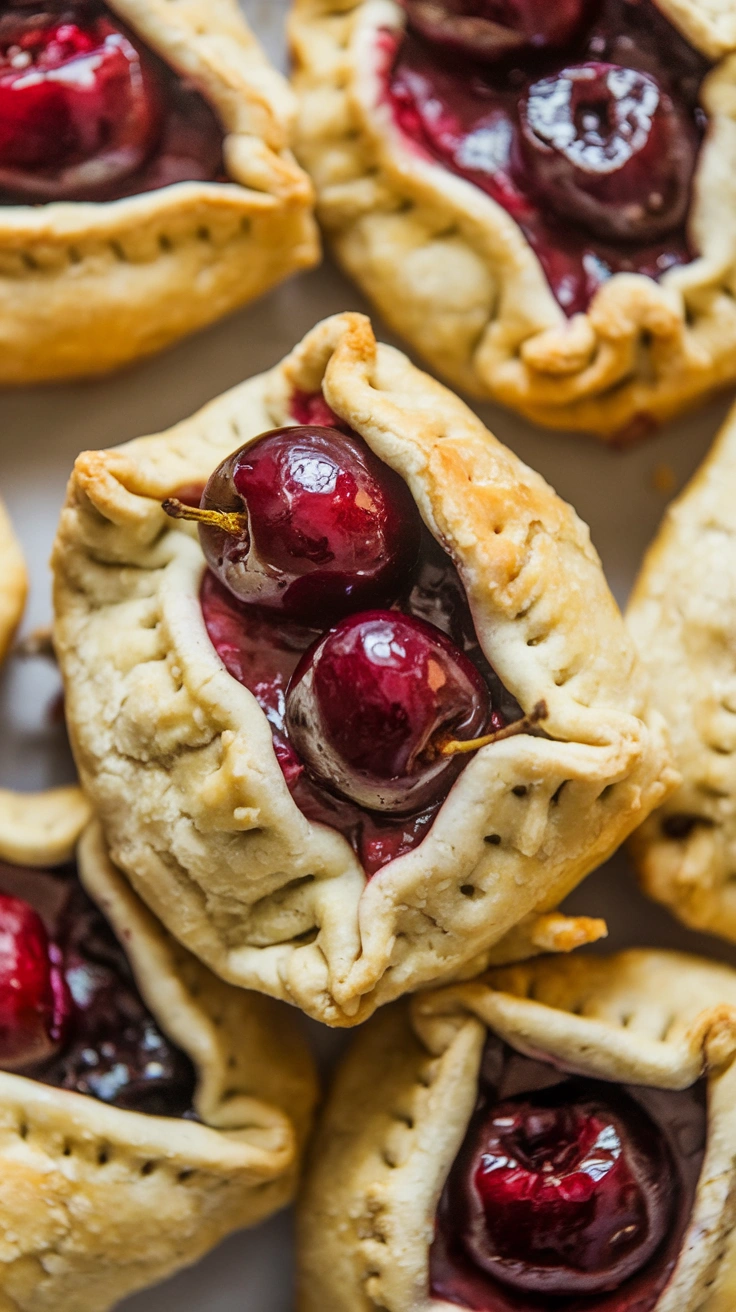 Baked Cherry Hand Pies
