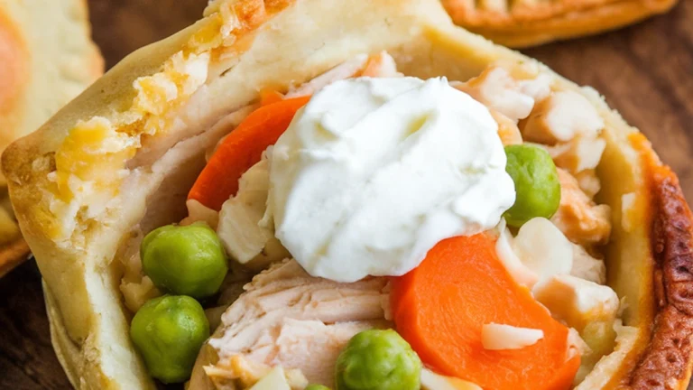 Chicken Pot Pie Hand Pies - Featured