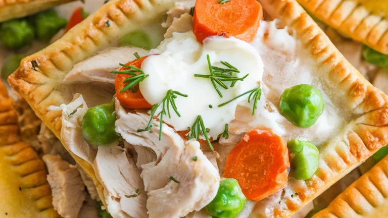 Chicken Pot Pie Hand Pies - Featured