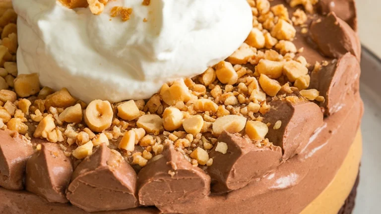 Chocolate Peanut Butter Pie - Featured