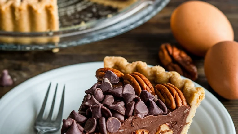 Chocolate Pecan Pie - Featured