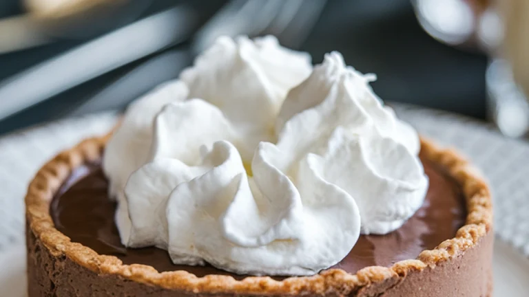 Chocolate Pie - Featured