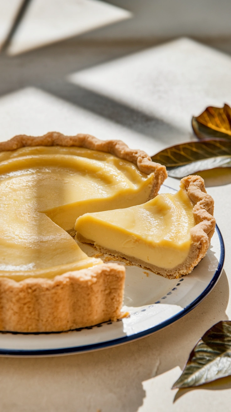 Old-Fashioned Egg Custard Pie