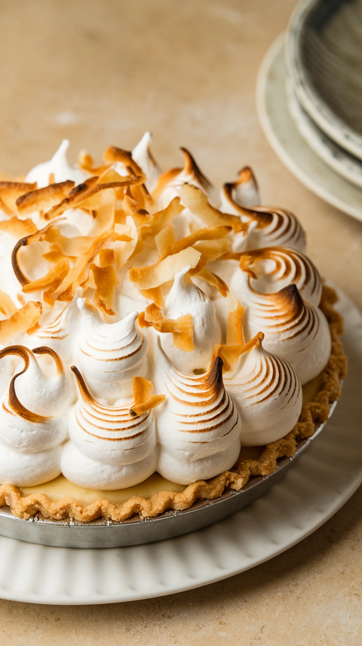 Old-Fashioned Coconut Cream Pie