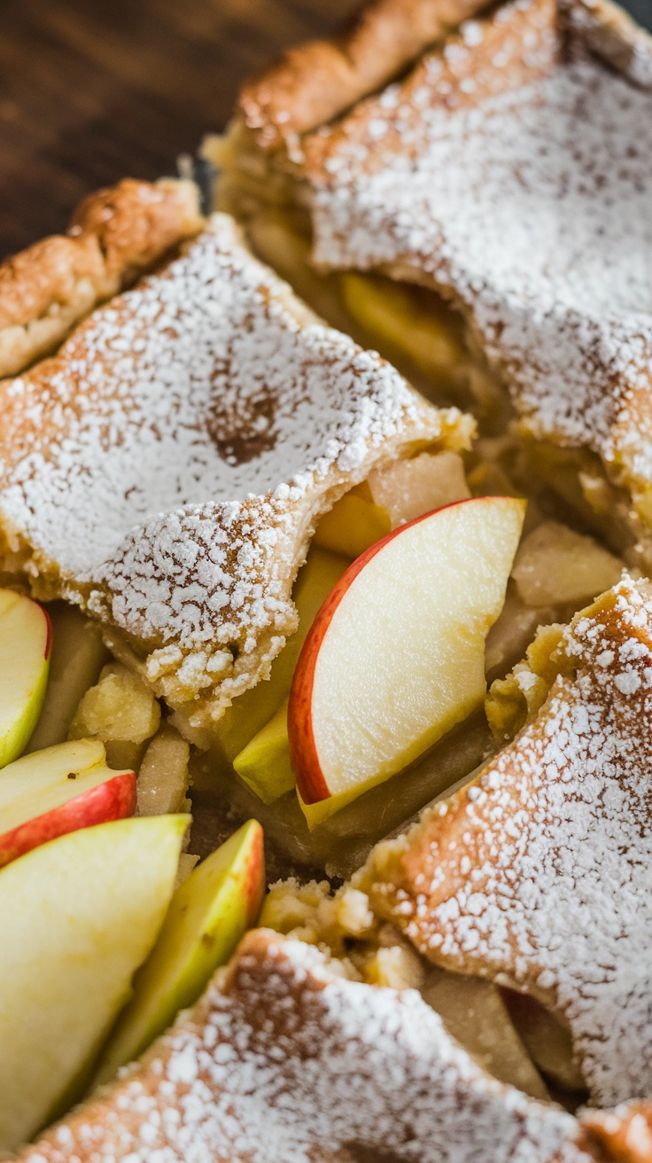 Dutch Apple Pie Bars with Streusel Topping