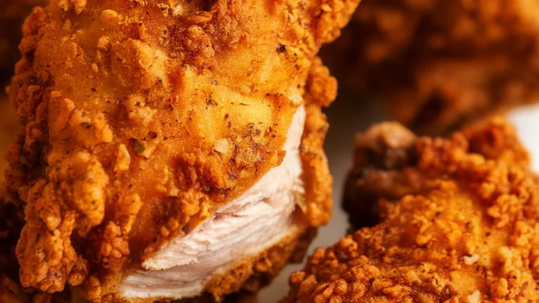 Fried Chicken with Paprika Herb Coating - Featured