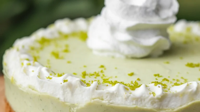 Ginger Coconut Key Lime Pie - Featured