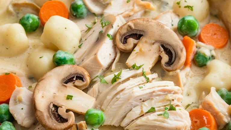 Gnocchi Chicken Pot Pie - Featured