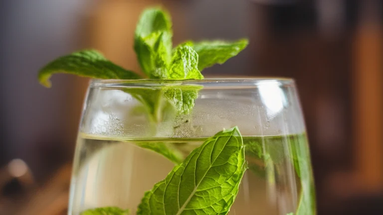 Green Tea with Fresh Mint - Featured