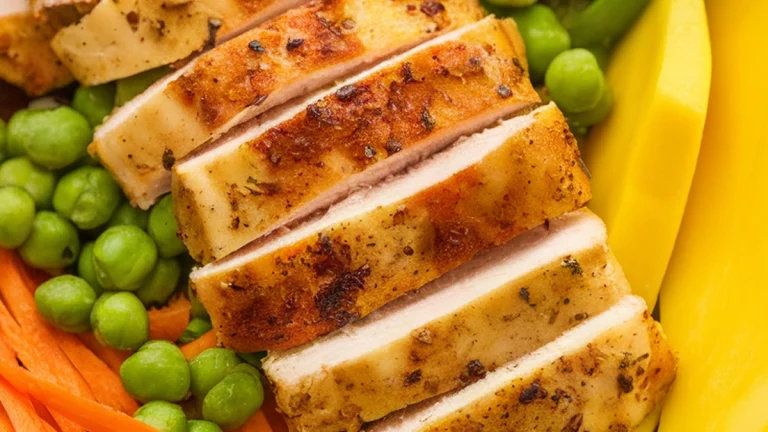 Grilled Chicken Salad with Nappa Cabbage - Featured