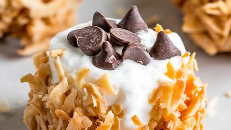 High Protein Coconut Yogurt Clusters - Featured