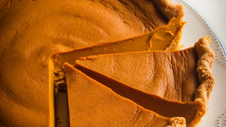 Homemade Pumpkin Pie - Featured