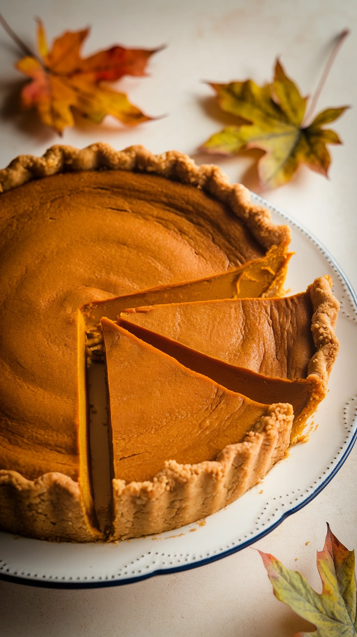 Spiced Pumpkin Pie from Scratch