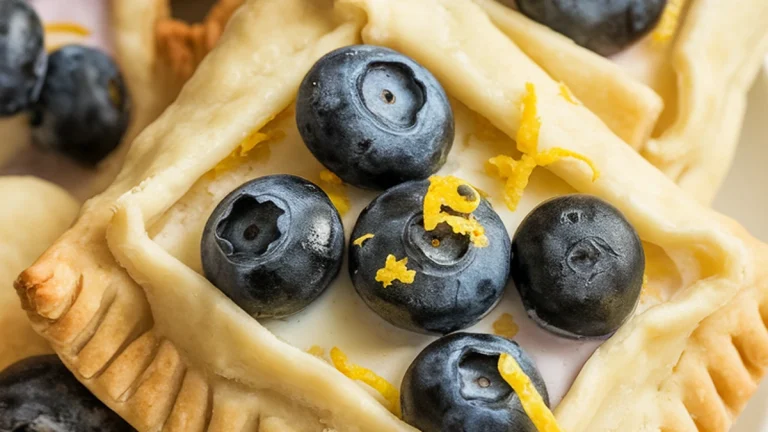 Lemon Blueberry Hand Pies - Featured