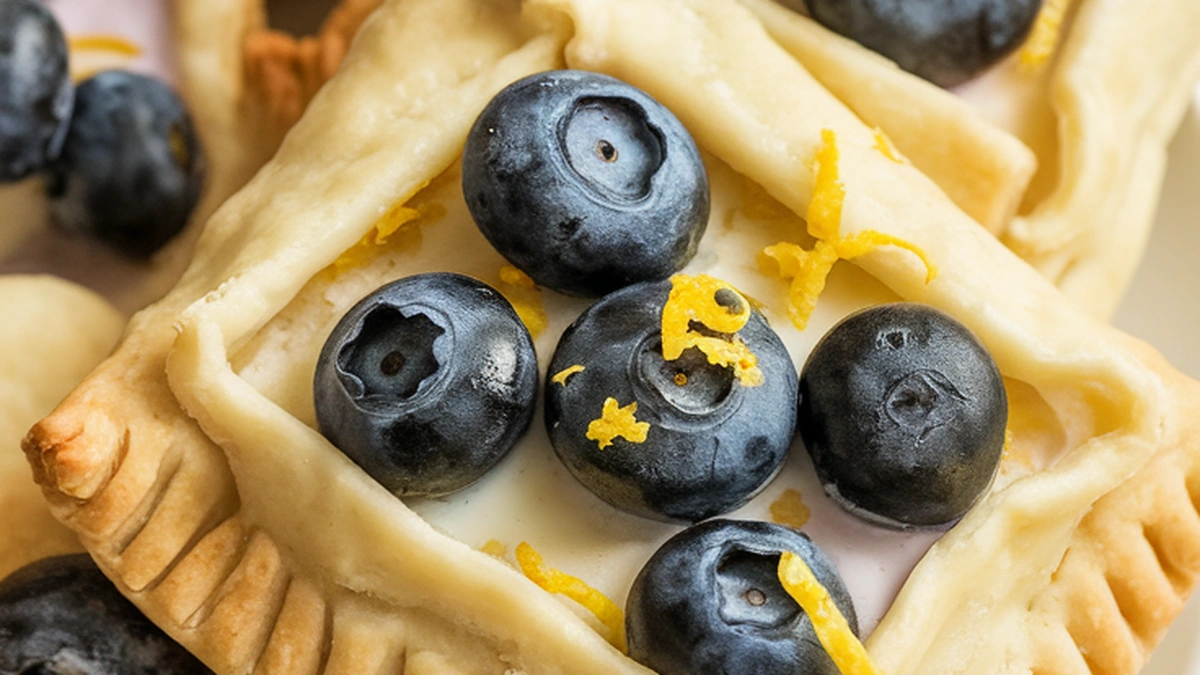Lemon Blueberry Hand Pies - Featured