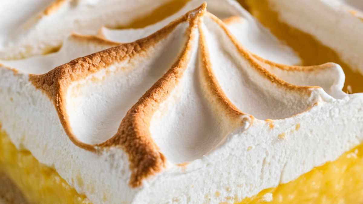 Lemon Meringue Pie Bars - Featured